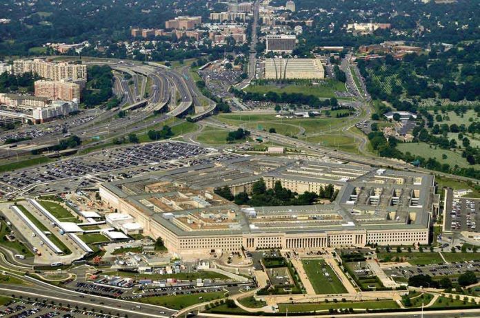 35841916 Aerial view of the Pentagon building and surrounding are