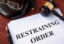 restraining order