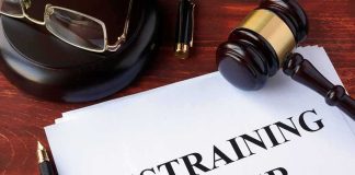 restraining order