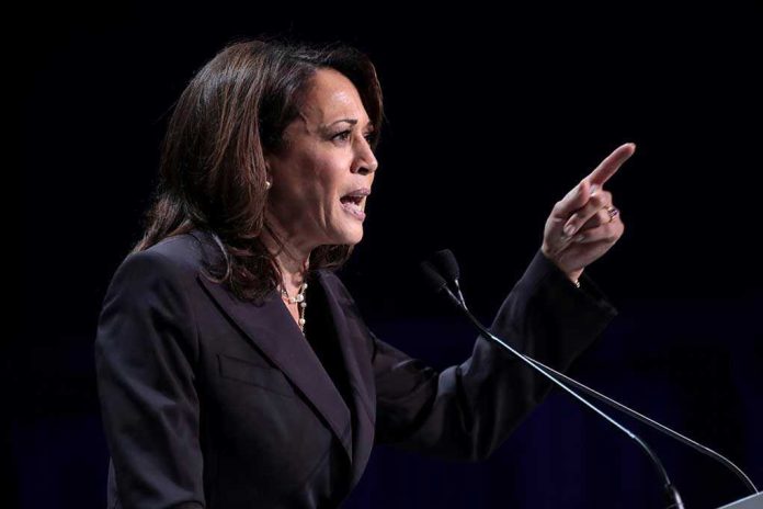 1851857713 Person speaking at podium with raised finger