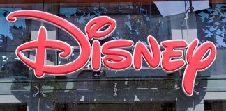 HORRIFYING Disney Crisis — Four Dead, Zero Answers Bright red Disney logo displayed on a storefront window