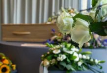 Beloved TV Star DIES – Struck By Vehicle! White roses in front of a casket.