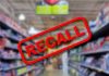 Nationwide Recall Alert – Deadly Allergen! Recall warning over blurred grocery store aisle