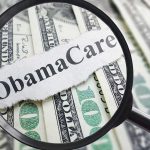 Dead People Getting Obamacare Cash Magnifying glass over Obamacare text and money