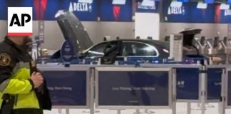 Car CRASHES Into Airport Terminal - Intentional Attack