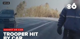 Trooper CRUSHED Between Cars During Routine Stop
