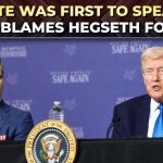 Trump Throws Hegseth Under The Bus - Who's In Charge