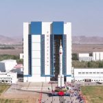 China's Shenzhou 23 crew's rocket rolled out to the launch pad
