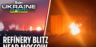 Ukraine unleashes massive drone onslaught on Putin's Ryazan oil refinery