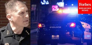 Bakersfield Police Department Briefs Press After Bank Hostage And Bomb Threat Standoff