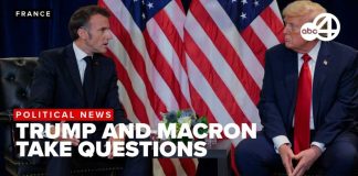 FULL: President Trump holds bilateral meeting with French President Macron