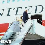 Qatar Jet For Trump Triggers Security Alarm Trump takes first flight on controversial luxury jet gifted by Qatar to replace Air Force One