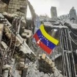 Against All Odds — Toddler Emerges Alive Venezuelan flag among ruins of a collapsed concrete building