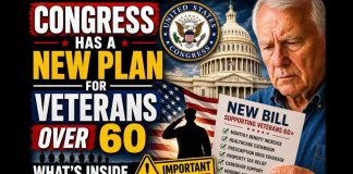 Congress Has A New Plan For Veterans Over 60 - What's Inside The New Bill
