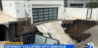 Sinkhole at Malibu house reportedly owned by Nicolas Cage prompts evacuations