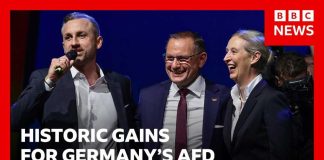 Germany's far-right AfD hails big victory in east, but falls short of majority | BBC News