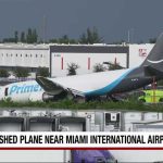 Amazon Jet Horror Freezes Miami Amazon cargo plane crashes after going off Miami International Airport runway