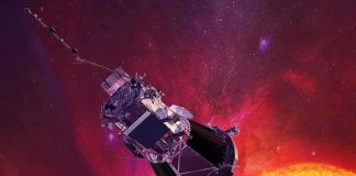 space probe approaching the Sun