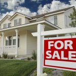 Unsolved: Who Attacked Trump House? A suburban house with a For Sale sign in the front yard