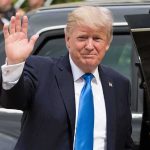 The Funeral Threats Against a U.S. President — And the Military Readiness Order Donald Trump waves while standing beside a black vehicle