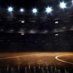 Beloved Basketball Coach Passes Away at 90 Basketball court under bright arena lights